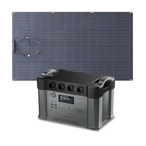 Kit Gerador Solar ALLPOWERS 2400W (S2000 Pro + SF200 Painel Solar Flexível 200W)