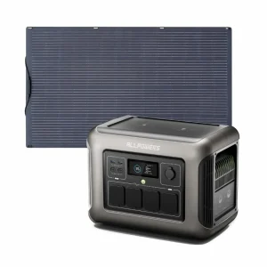 Kit Gerador Solar ALLPOWERS 1800W (R1500 + SF100 Painel Solar Flexível 100W)