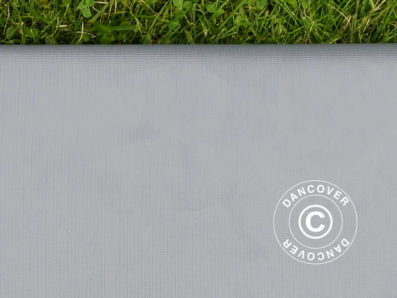 Ersatz-PVC für Lagerzelt, 500g/m², 1x1m, grau - Image 3