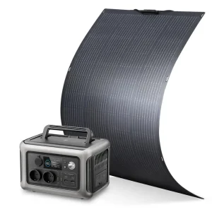 ALLPOWERS Kit Gerador Solar 600W (R600 + SF200 Painel Solar Flexível 200W)