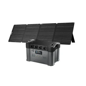 ALLPOWERS Kit Gerador Solar 2400W (S2000 Pro + Painel Solar SE200 200W)