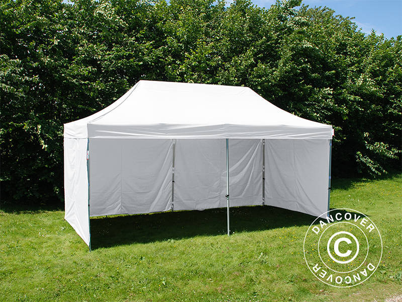 Faltzelt FleXtents® Xtreme 50, Sanitäts- & Notfallzelt, 3x6m, weiß, inkl. 6 Seitenwände - Image 6
