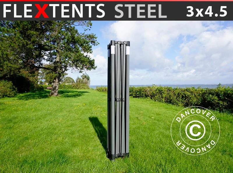 Stahlrahmen für Faltzelt FleXtents Steel 3x4,5m, 40mm