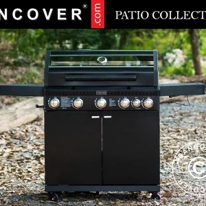 BBQ-Gasgrill Dancover 5+1, Schwarz