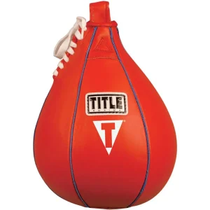 Saco de couro para boxe Title Boxing - Pequeno (6 cm x 9 cm)