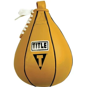 Saco de couro para boxe Title Boxing - XS (5" x 8")