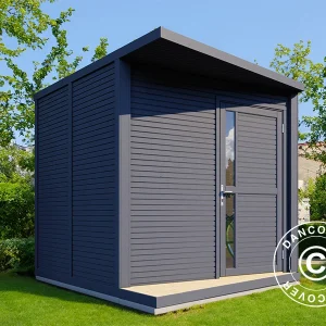 Holzschuppen, Bertilo Concept, 2,34x2,97x2,27m, 7m², Anthrazit