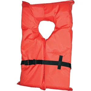 Colete salva-vidas Kent Tipo II - Adulto Oversize - Laranja