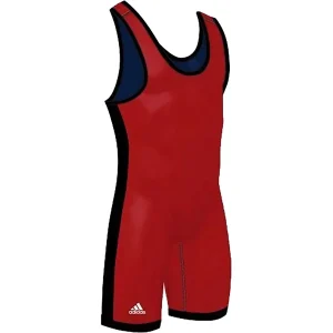 Adidas Wrestling Reversible Singlet - Vermelho/Royal