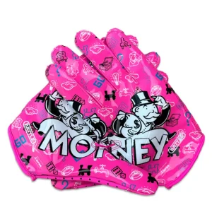 Luva de futebol americano Battle Sports Adult "Money Man 3.0" Doom Speed Receiver