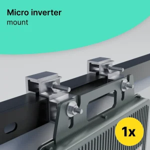 Fixações para microinversor