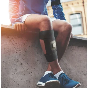 Intellinetix Vibrating Calf & Shin Universal Therapy Wrap, ajuda com dores nas canelas