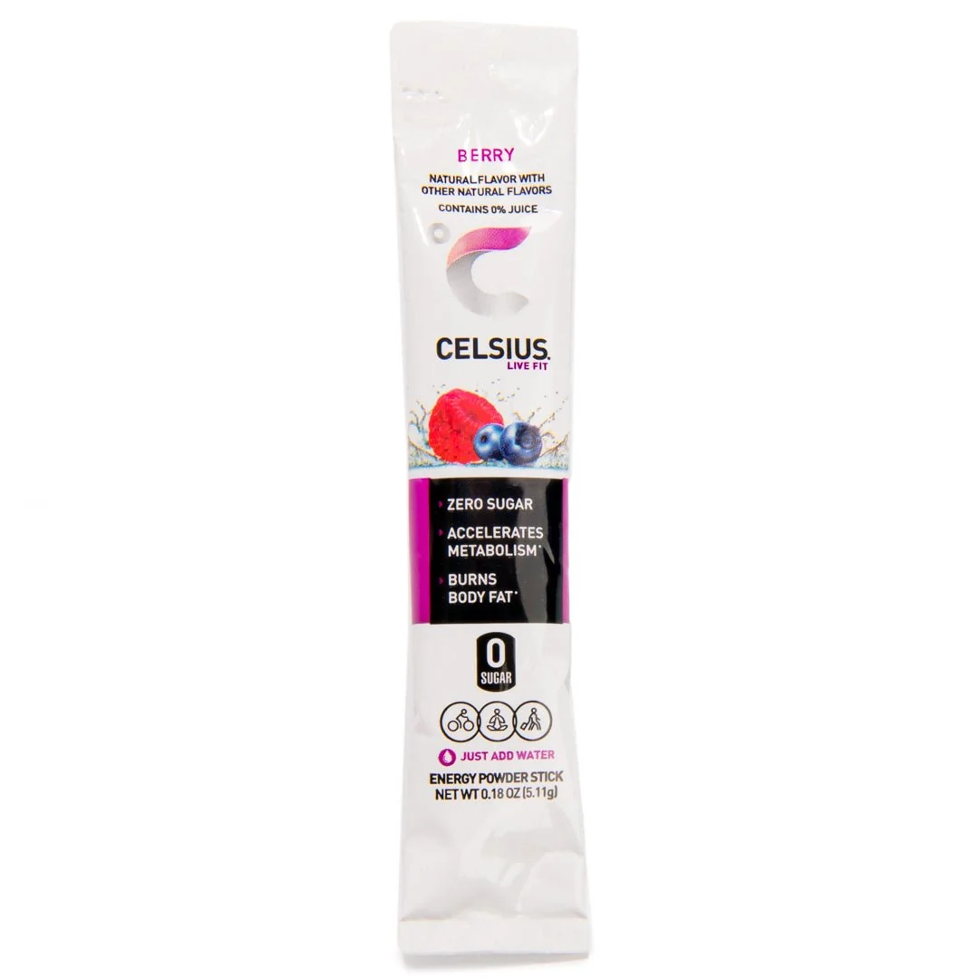 Mistura para bebida em pó Celsius On-The-Go Zero Açúcar, pacote com 6 - Image 7