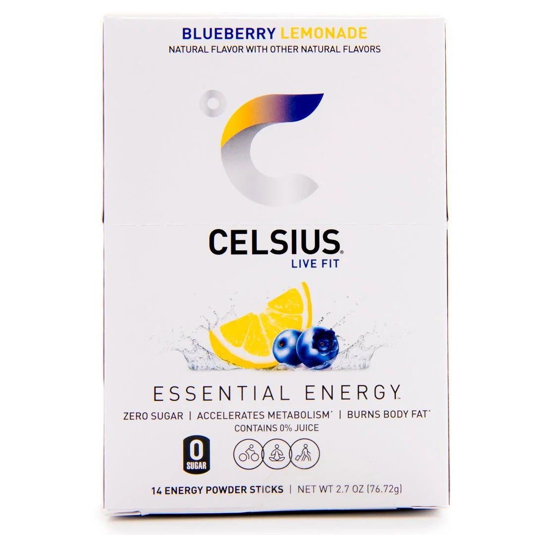 Mistura para bebida em pó Celsius On-The-Go Zero Açúcar, pacote com 6 - Image 9