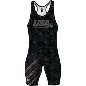Cliff Keen The Patriot Sublimated Wrestling Singlet - EUA