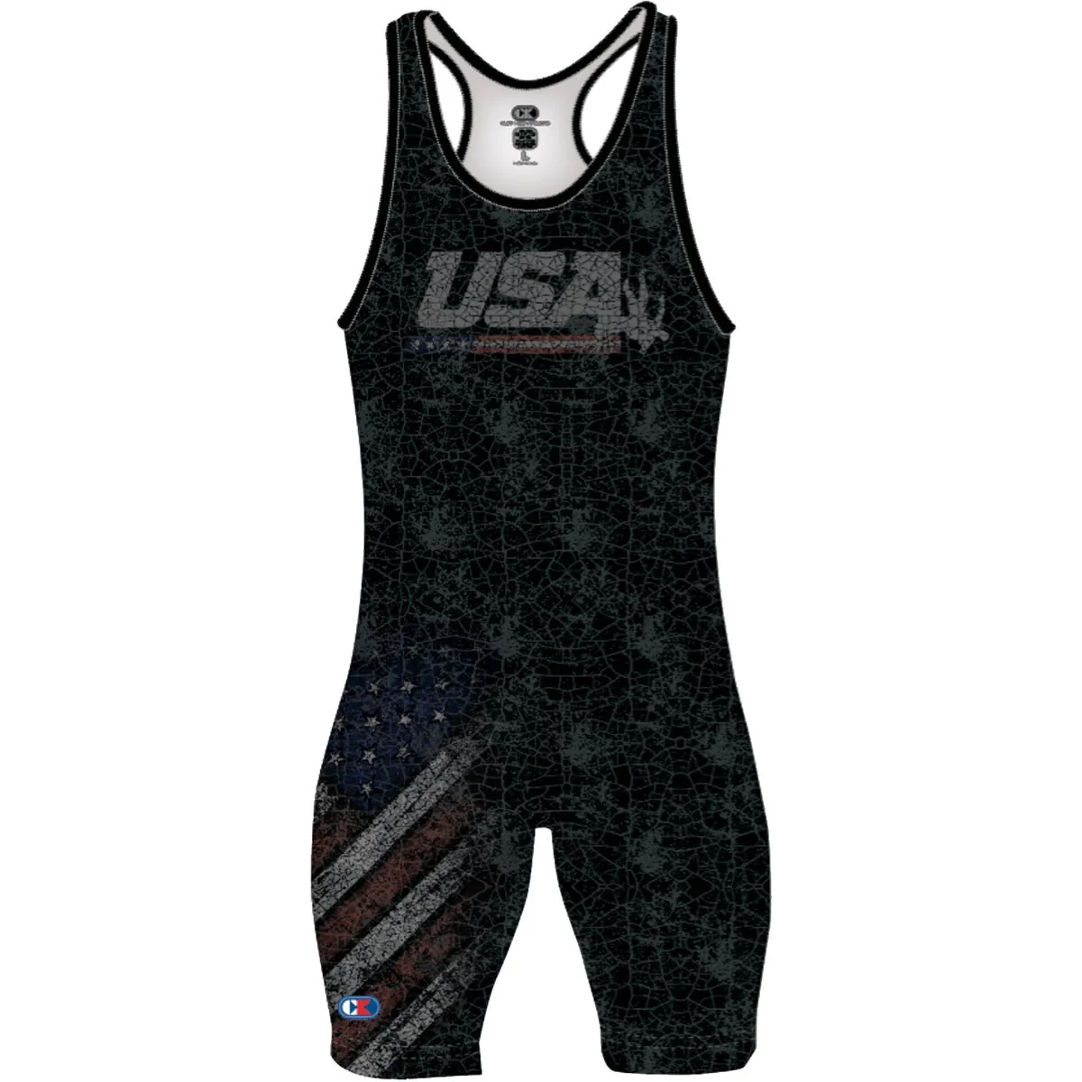 Cliff Keen The Patriot Sublimated Wrestling Singlet - EUA