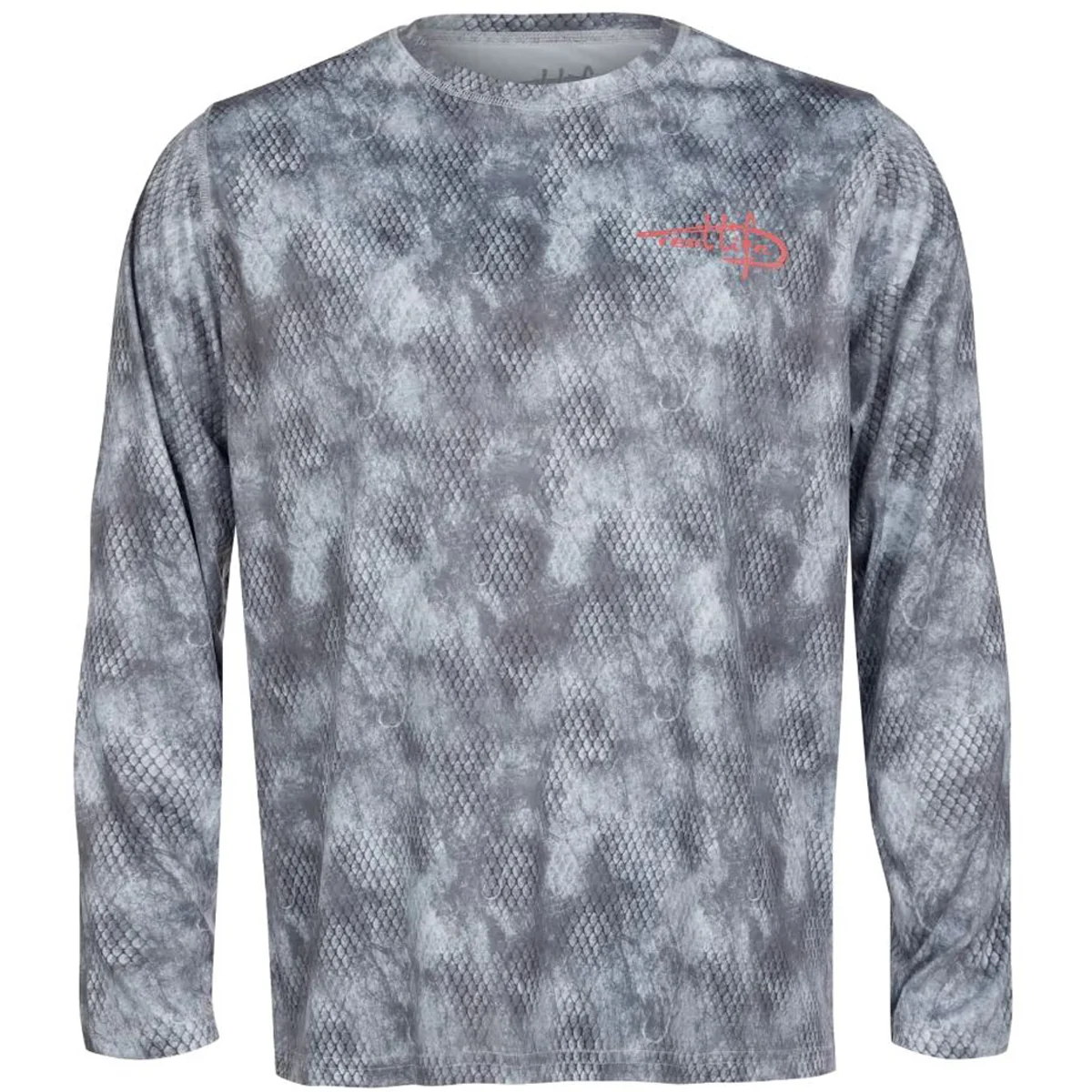 Camiseta Reel Life Sliced Sunset Hook Grunge AOP UV Manga Longa - Filigrana Prateada - Image 2