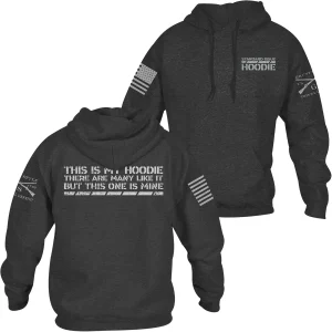Grunt Style This Is My Hoodie Pulôver com capuz - Cinza mesclado escuro