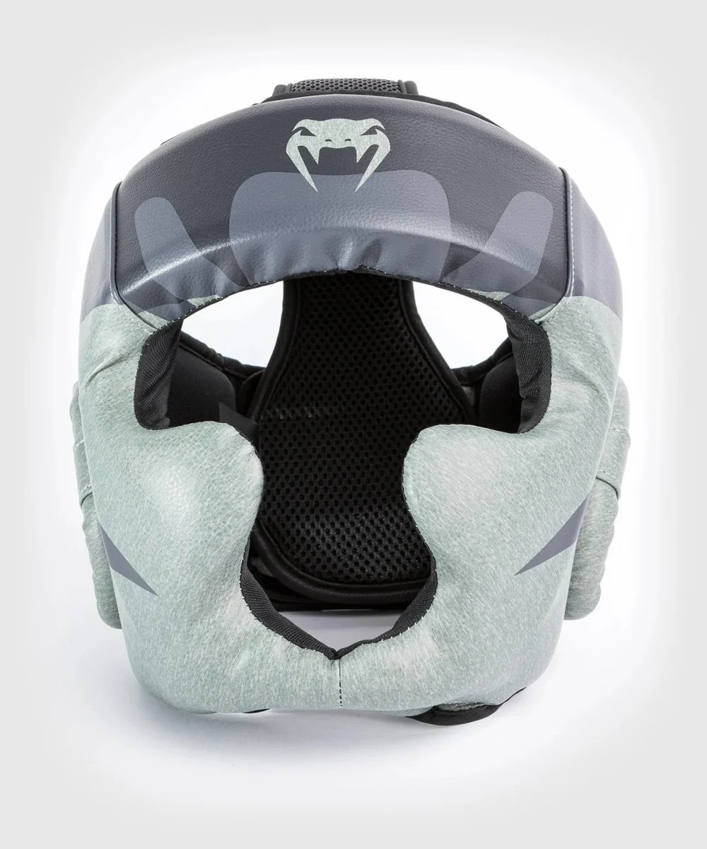 Venum Stone Training Boxing Headgear - Verde Mineral - Image 2