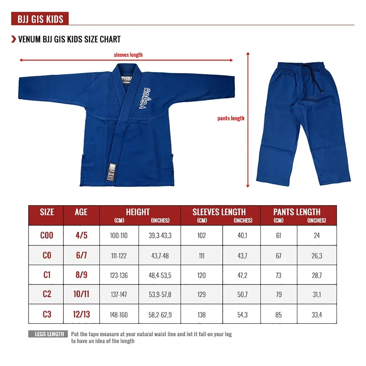 Venum Kids Contender Brazilian Jiu-Jitsu Gi - Image 8