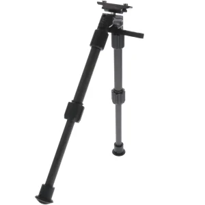 Truglo Tac Pod Carbon Pro Bipod com suportes M-Lok e KeyMod - Ajustável 9"-13"