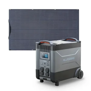 Kit Gerador Solar ALLPOWERS 4000W (R4000 + SF200 Painel Solar Flexível 200W)