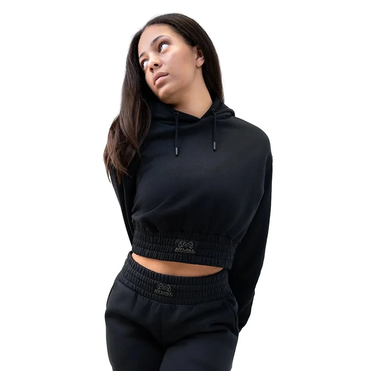 RIVAL Boxing Feminino Cropped Heavyweight Fleece Hoodie - Image 2