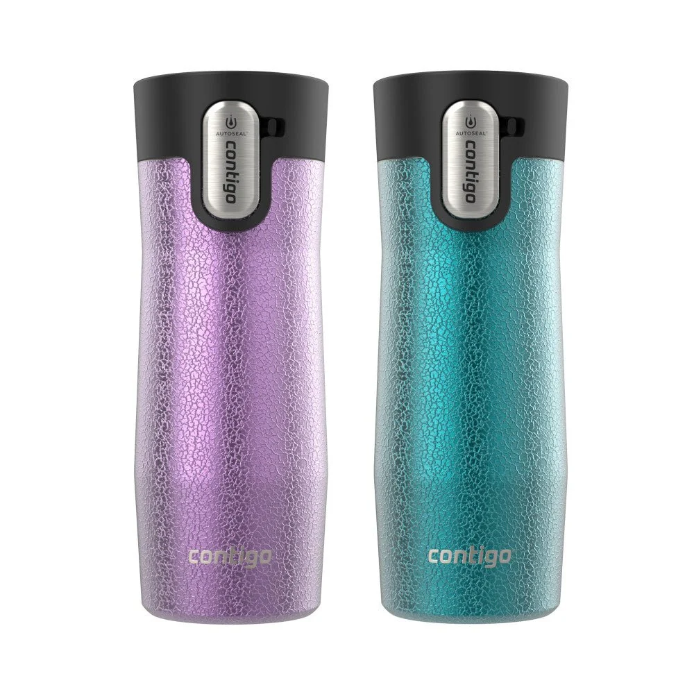 Contigo 16 oz. West Loop 3.0 Autoseal Caneca de viagem de aço inoxidável Pacote com 2 - Image 3