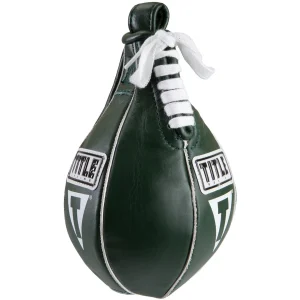 Saco de boxe super rápido Title Boxing 4" x 7" - Verde