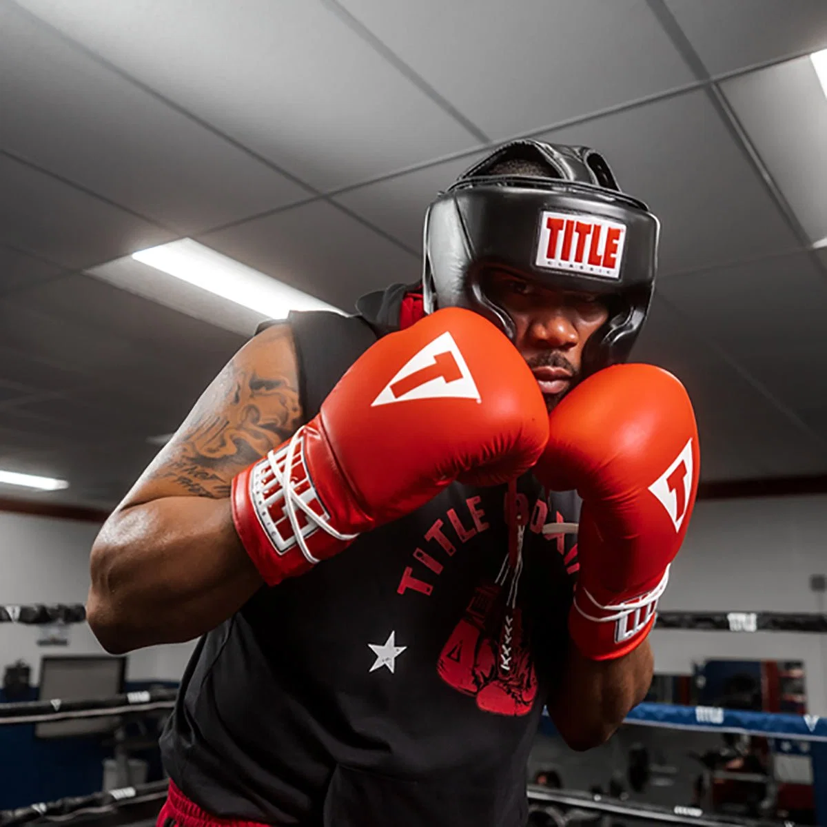 Title Boxing Classic Hi-Performance Training Headgear 2.0 - Preto - Image 5