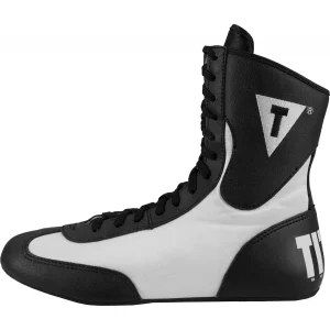 Título Boxing Speed-Flex Encore Sapatos de boxe de comprimento médio - Preto/Branco