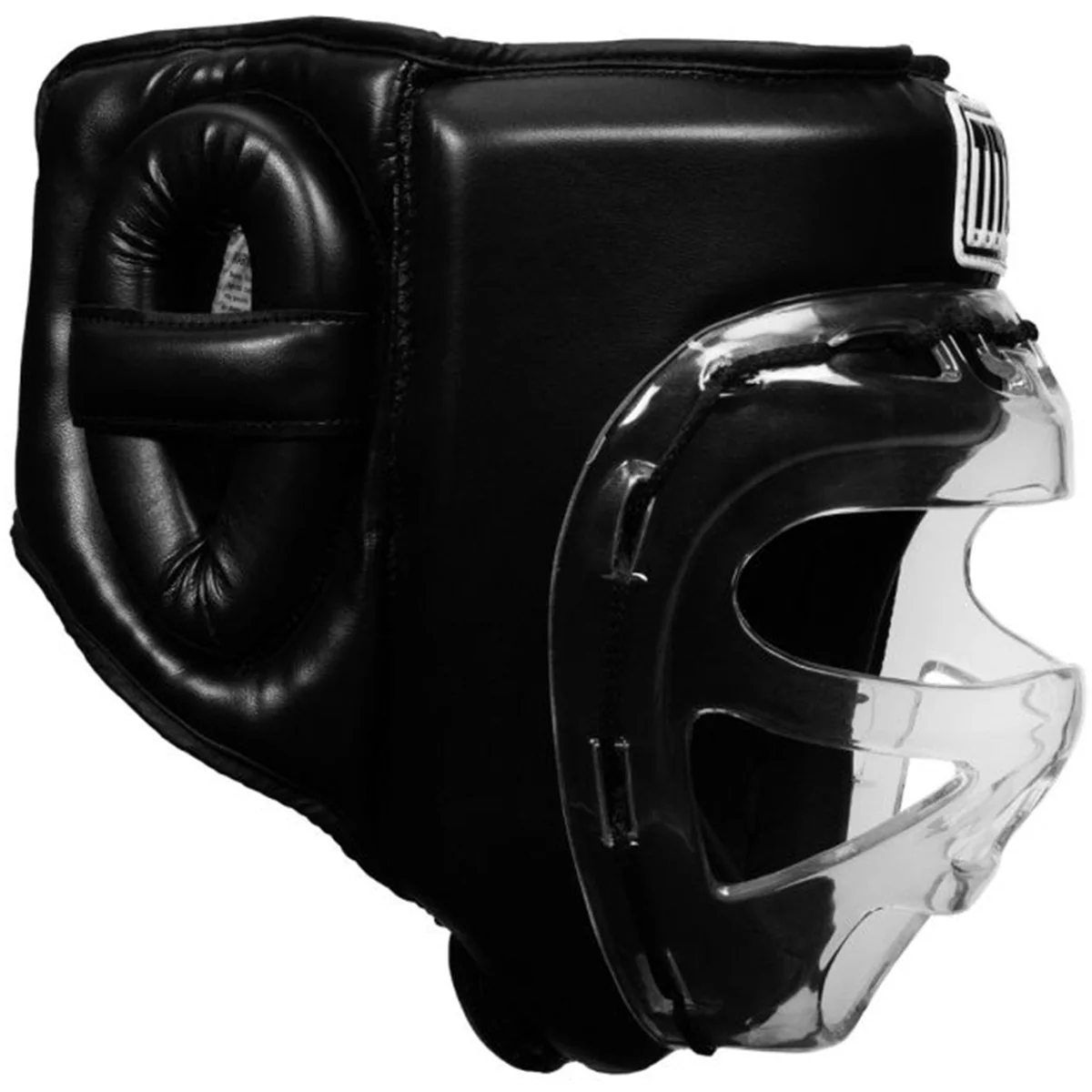 Título Boxing Face Shield Sem Contato Treinamento Headgear 2.0 - Preto - Image 3