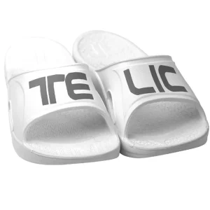 Sandálias Telic Recharge Arch Support Comfort Slide - Branco Neve