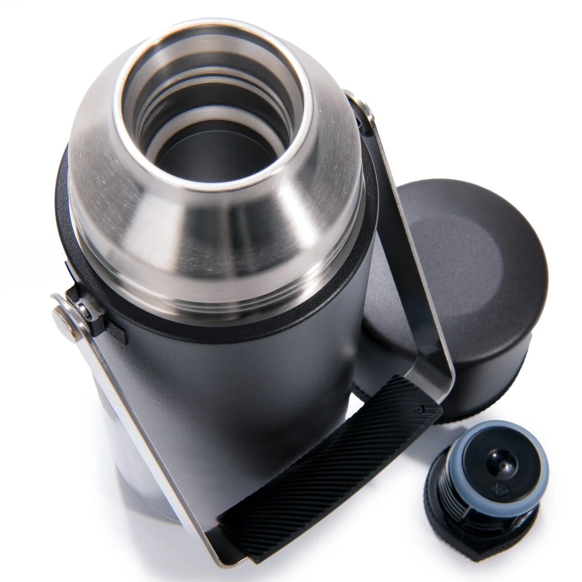 Garrafa térmica - Aço inoxidável de 40 oz com isolamento a vácuo para bebidas - Preto Espresso - Image 5