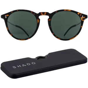 ThinOptics Los Altos Round Polarized Sunglasses with Case