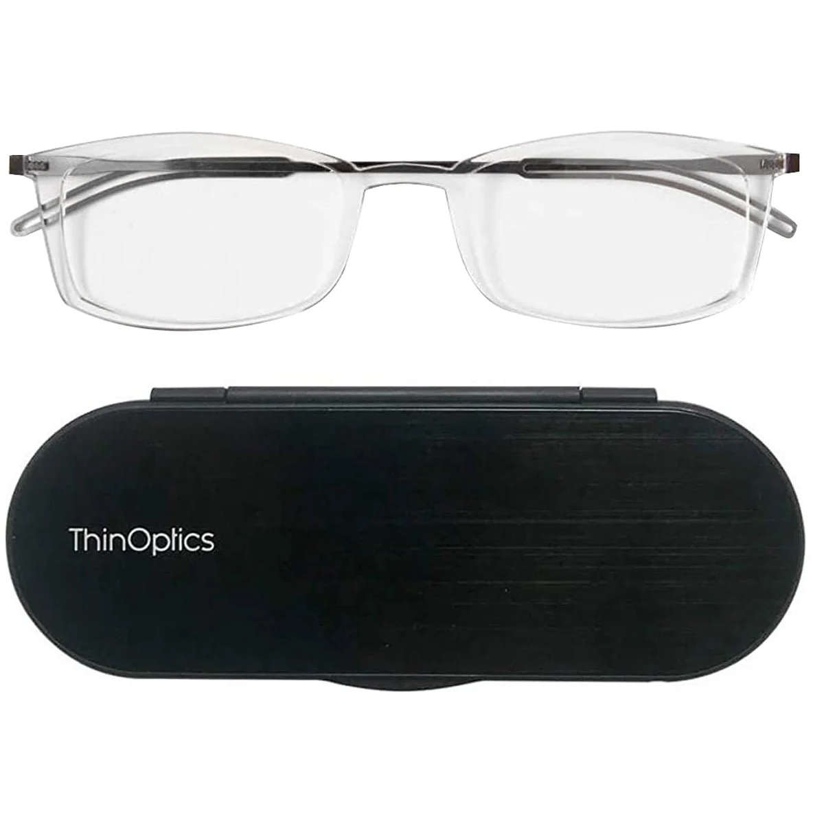 Óculos de leitura ThinOptics FrontPage Brooklyn com estojo Milano - Image 4