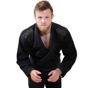 Tatami Fightwear Estilo Black Label BJJ Gi - Preto/Preto