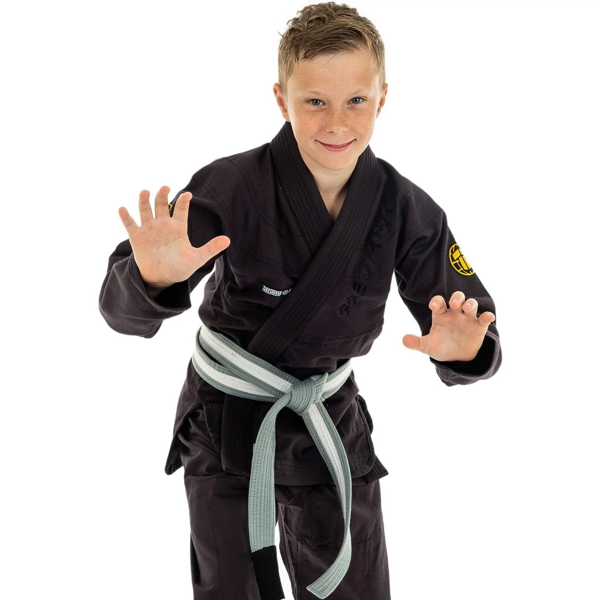 Tatami Fightwear Kid's The Original 2.0 BJJ Gi - Gunmetal - Image 2