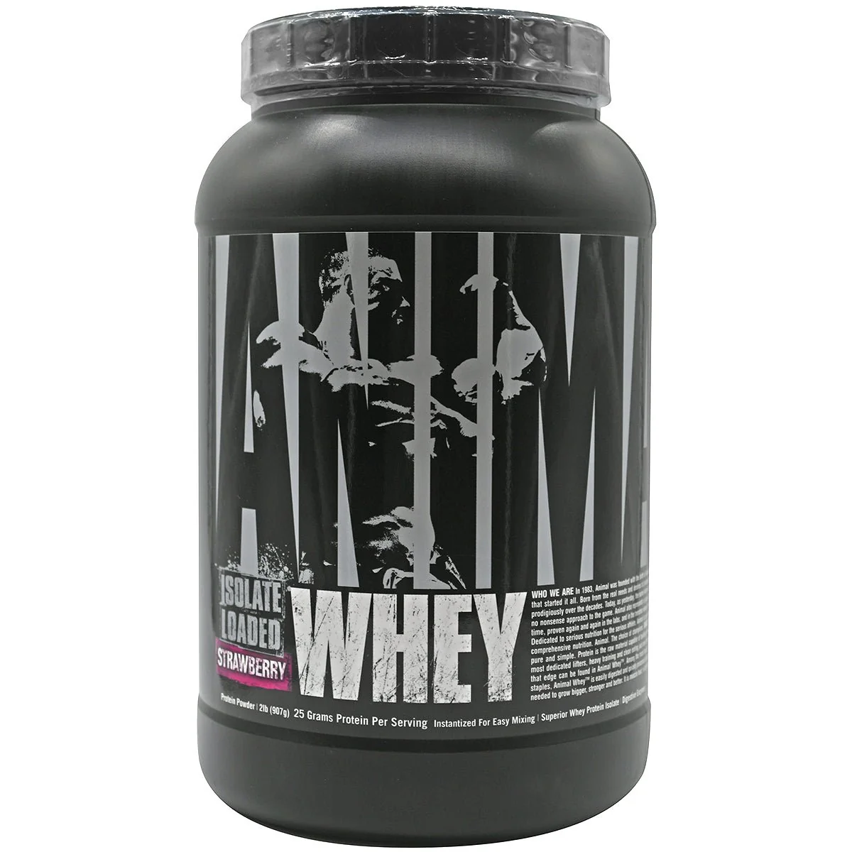 Universal Nutrition Animal Whey - Cerca de 27 porções - Morango - Image 2