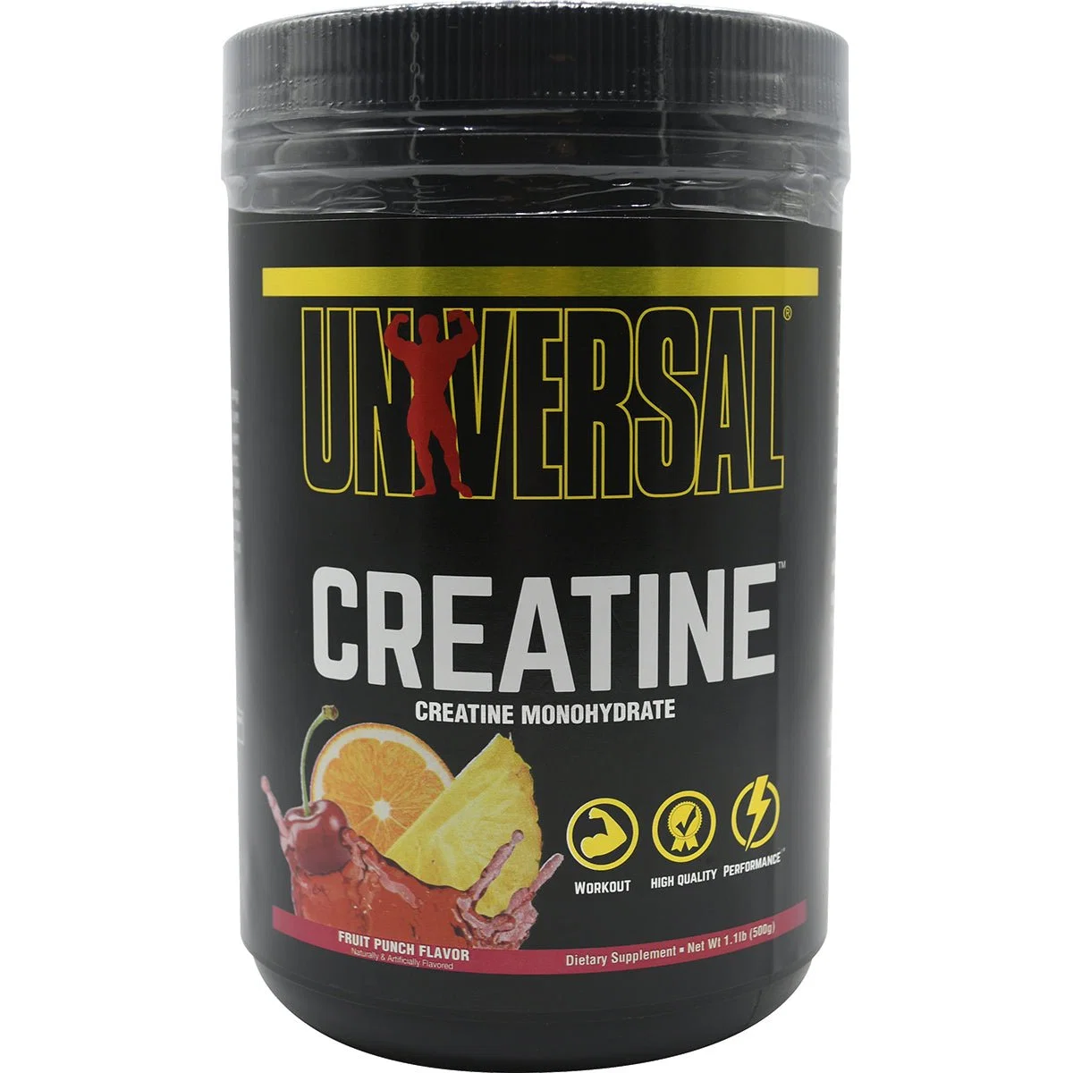 Suplemento de Creatina em Pó Universal Nutrition - 85 Porções - Fruit Punch