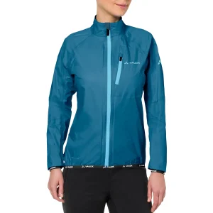 Vaude Women's Drop Biking Rain Jacket III - Kingfisher