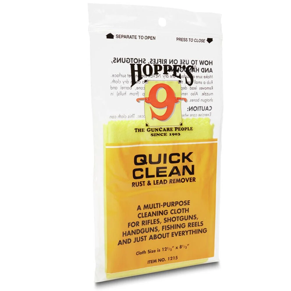 Pano removedor de ferrugem e chumbo Hoppe's Quick Clean
