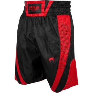 Venum Elite Boxing Shorts - Preto/Vermelho