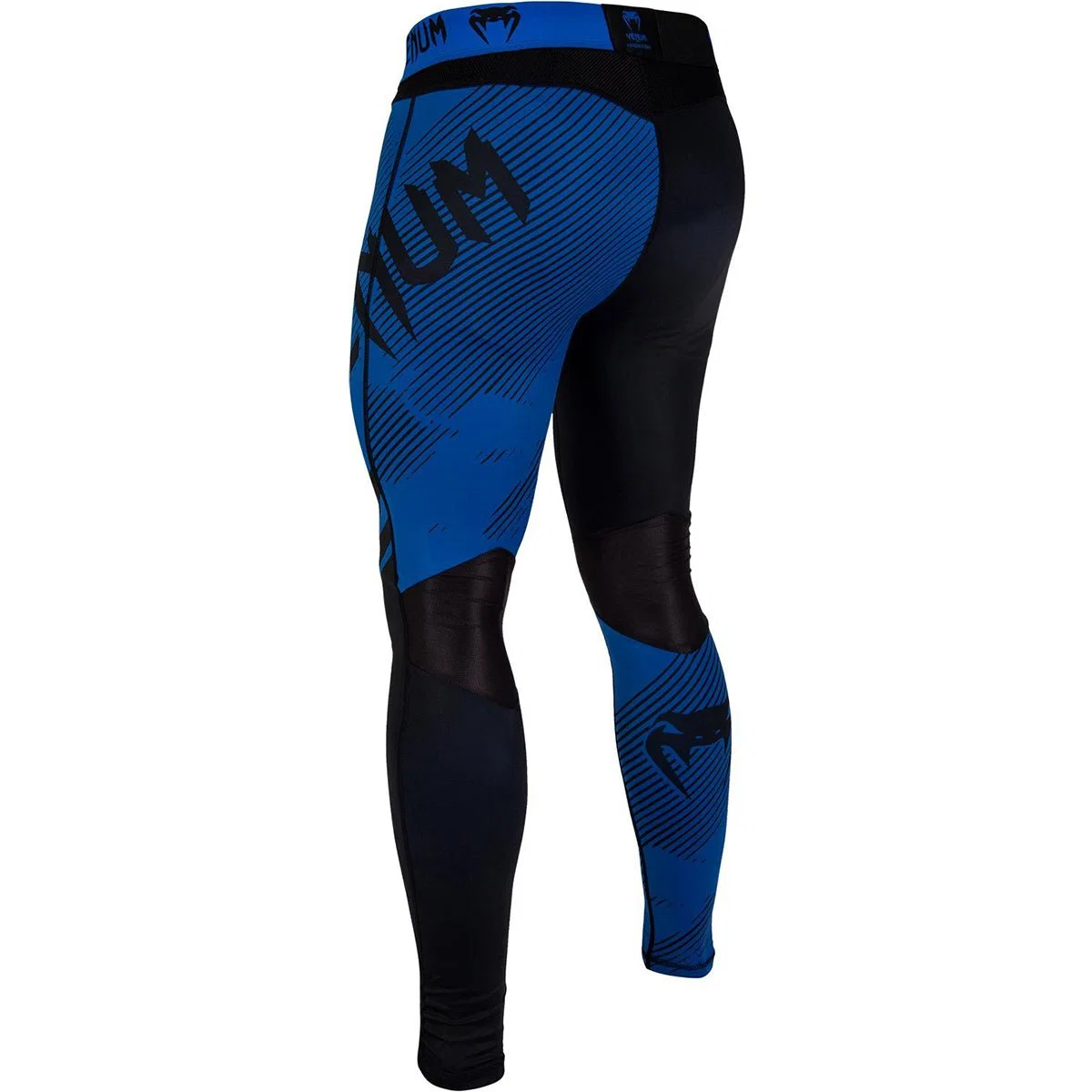 Venum No-Gi 2.0 MMA Compression Spats - Preto/Azul - Image 4