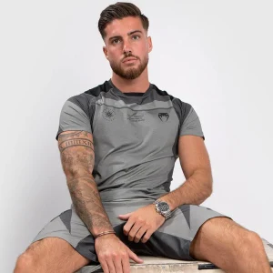 Camiseta Venum Stone Dry Tech - Verde Mineral